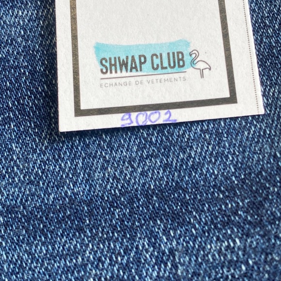 AMERICAN EAGLE OUTFITTERS hi rise jeggings blue jeans long 9002 - Picture 6 of 6